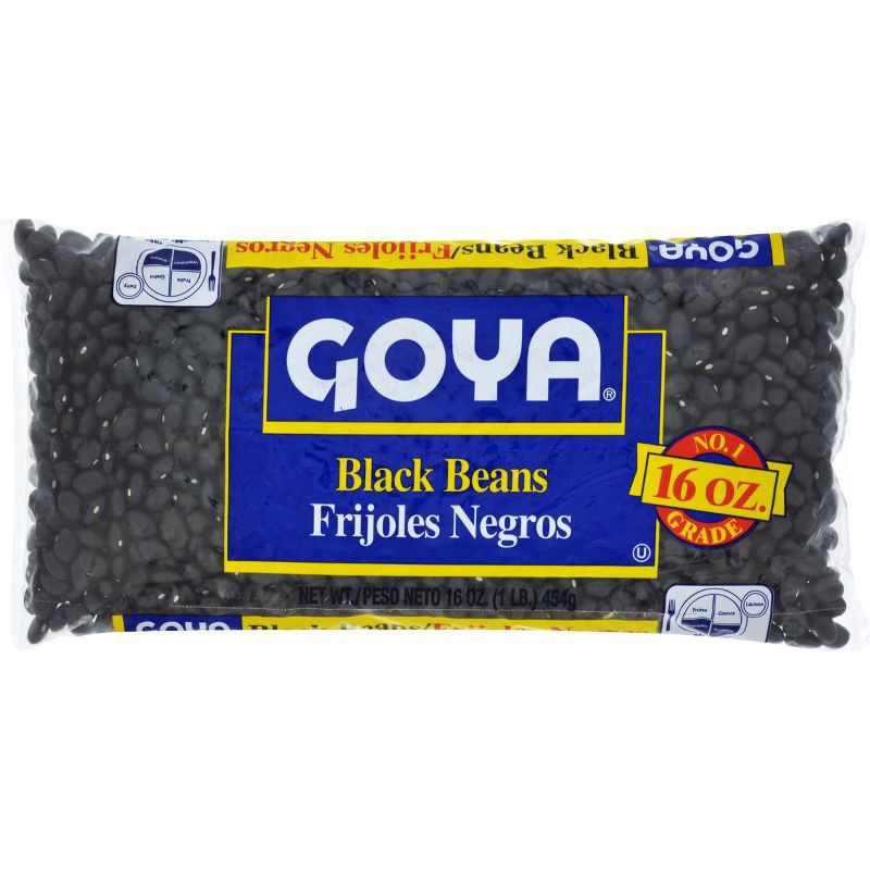 slide 1 of 3, Goya Black Beans 16 oz, 16 oz