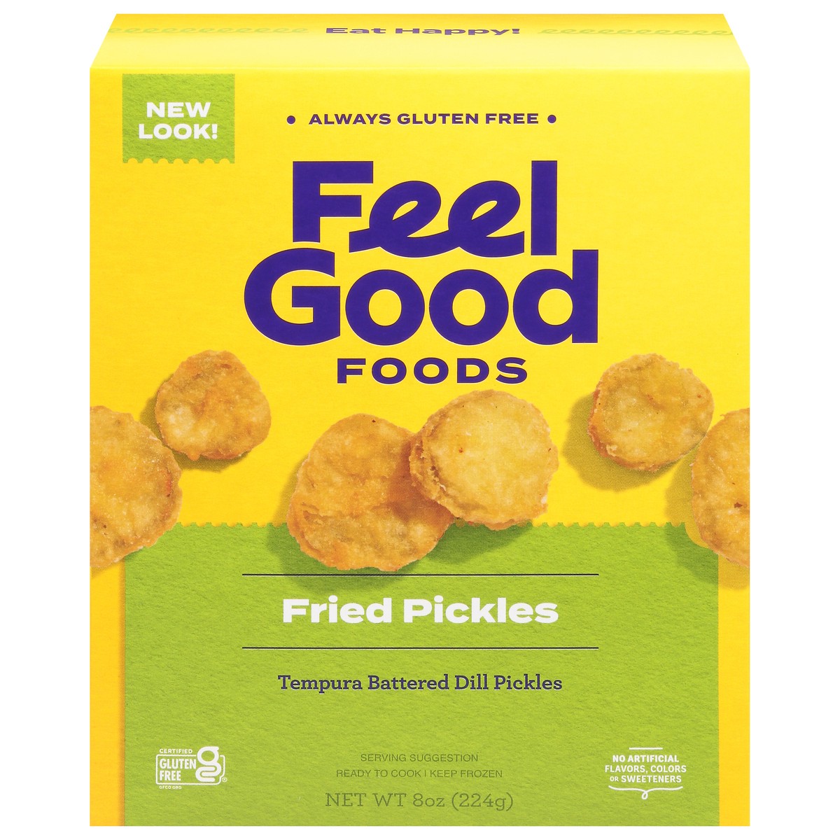 slide 14 of 14, Feel Good Foods Fried Pickles 8 oz, 8 oz