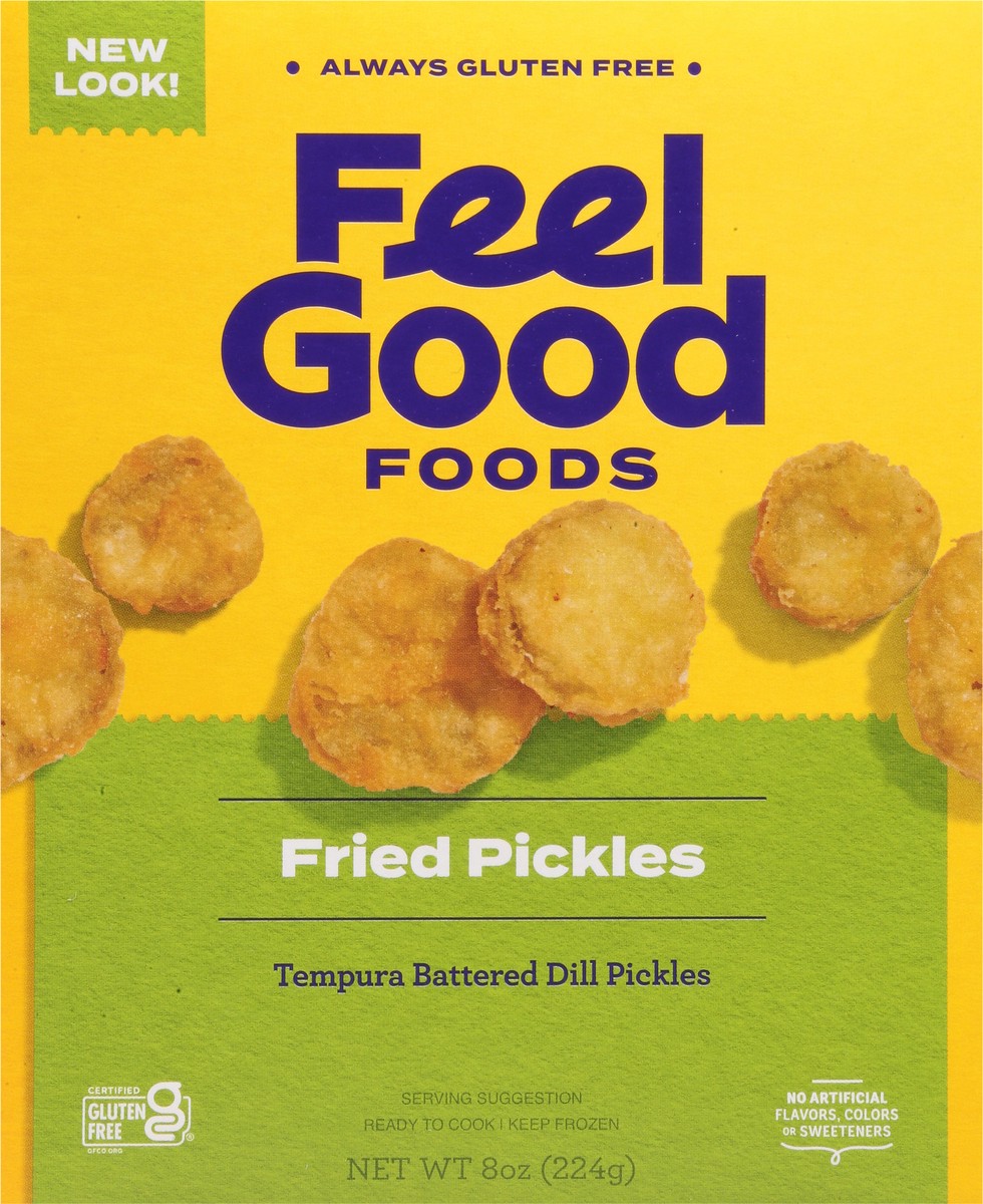 slide 5 of 14, Feel Good Foods Fried Pickles 8 oz, 8 oz