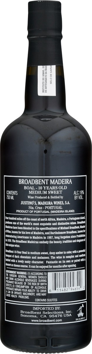slide 9 of 12, Broadbent Boal Madeira Wine 750 ml, 750 ml
