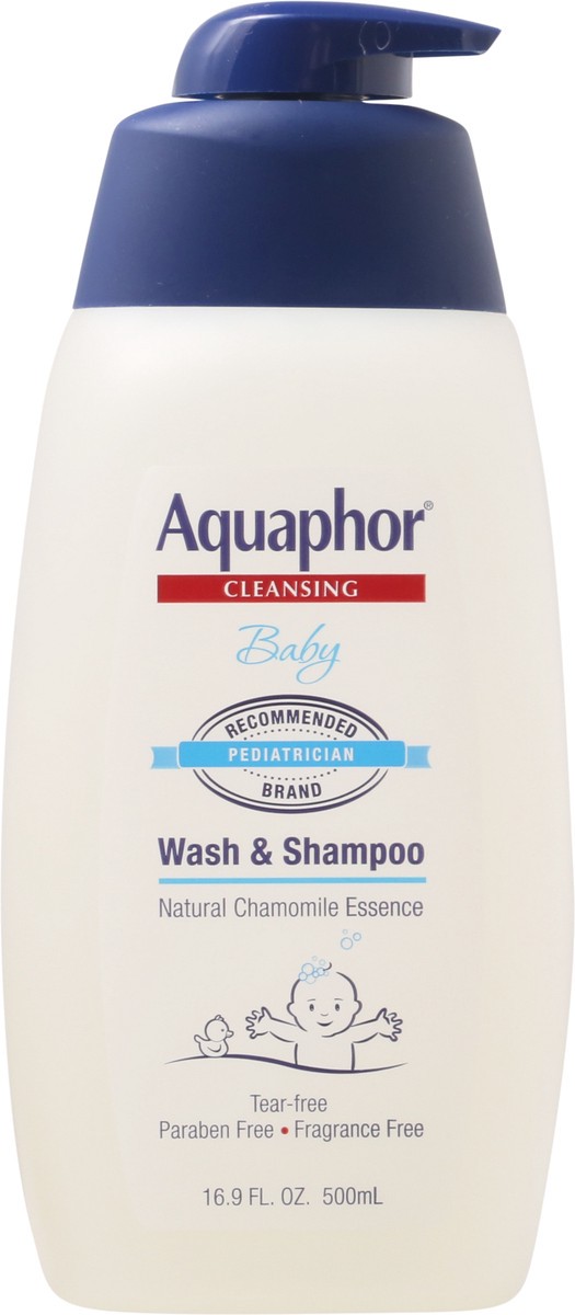 slide 12 of 13, Aquaphor Cleansing Baby Chamomile Wash & Shampoo 16.9 fl oz, 16.9 fl oz