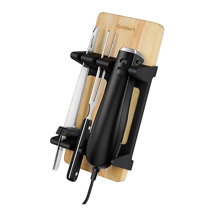 slide 2 of 5, Cuisinart Electric Knife Set with Cutting Board, 1 ct