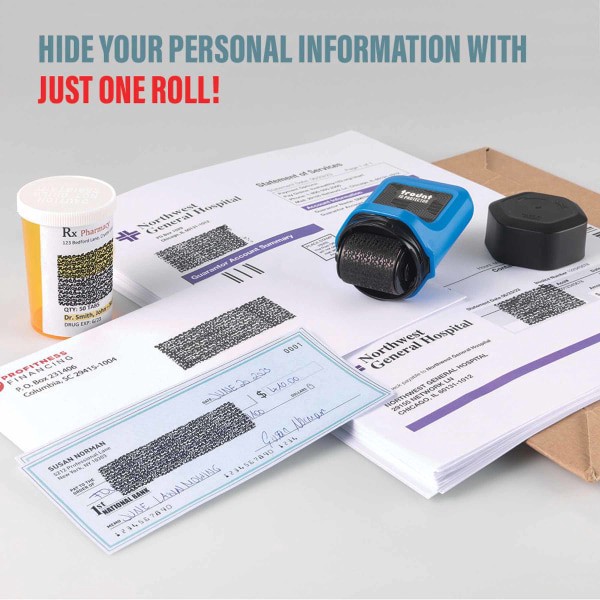 slide 2 of 6, Trodat Id Protector Ink Roller - Identity Theft Protection Roller Stamp, 1 ct
