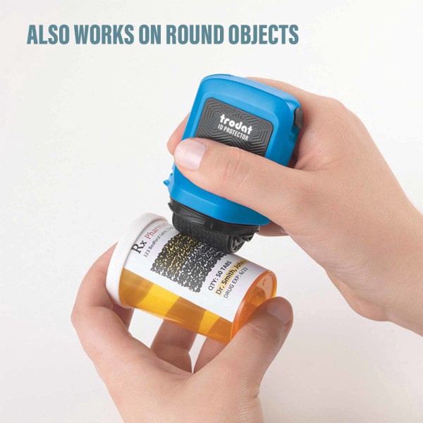 slide 3 of 6, Trodat Id Protector Ink Roller - Identity Theft Protection Roller Stamp, 1 ct