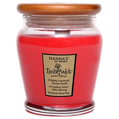 slide 1 of 2, TimberWick Hanna's Timberwick Cranberry Mandarin Candle, 9.25 oz