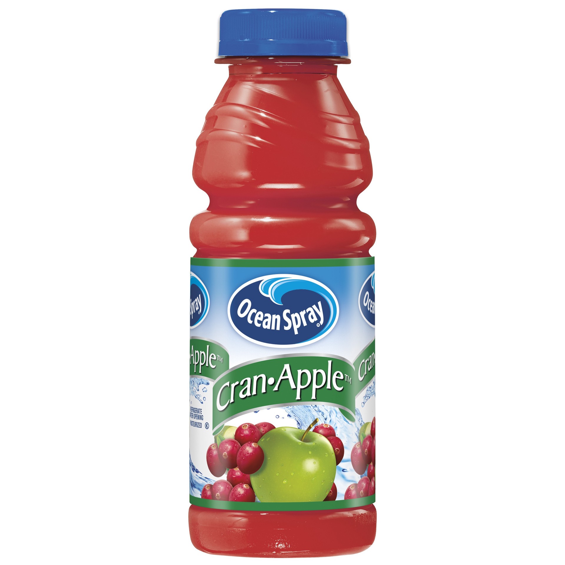 slide 1 of 5, Ocean Spray Cran Apple 15.2 Ounce Plastic Bottle, 15.2 oz