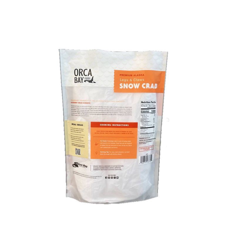 slide 2 of 5, Orca Bay Opilio Snow Crab Clusters, 2 lb