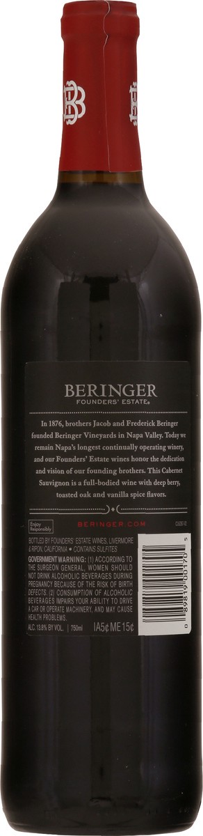 slide 4 of 9, Beringer 2020 California Cabernet Sauvignon 750 ml, 750 ml