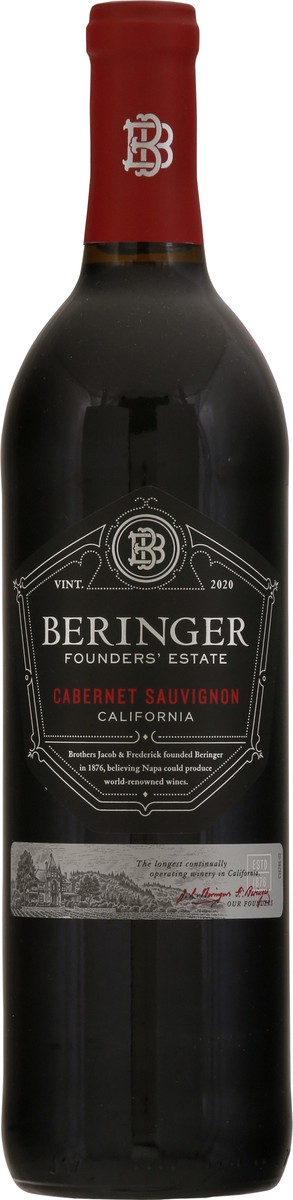 slide 5 of 9, Beringer 2020 California Cabernet Sauvignon 750 ml, 750 ml