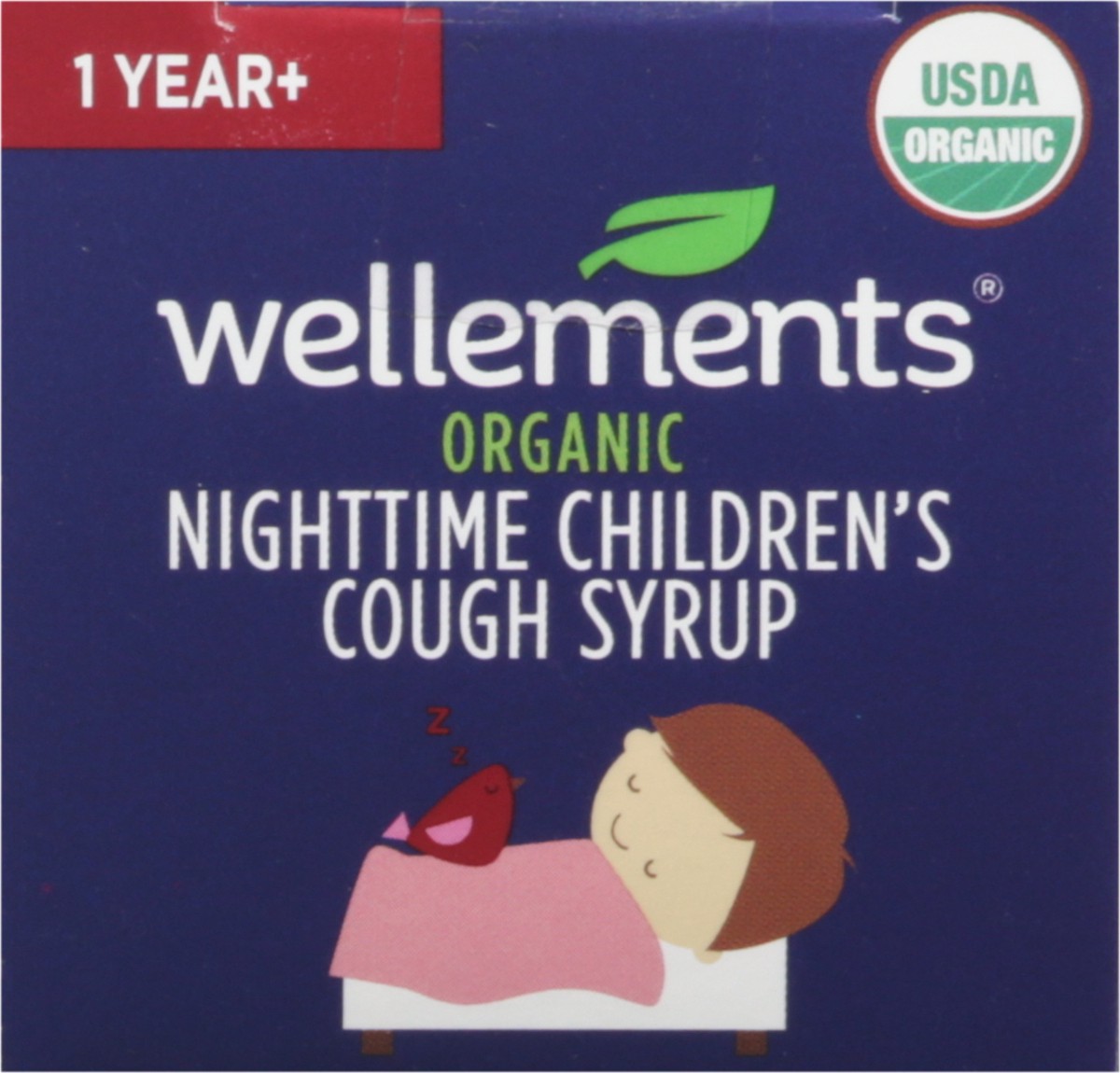 slide 6 of 9, Wellements Organic Child Cough & Mucus Syrup Nightime, 4 oz