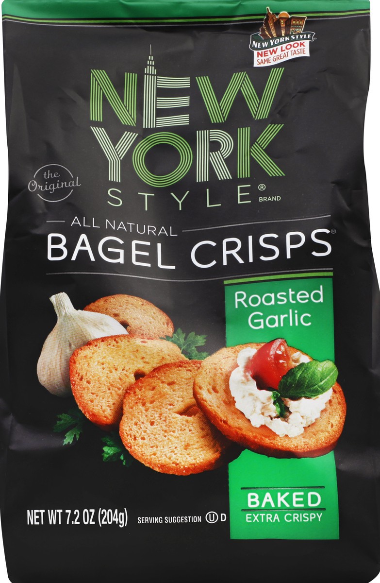 slide 1 of 5, New York Style Bagel Crisps 7.2 oz, 7.2 oz