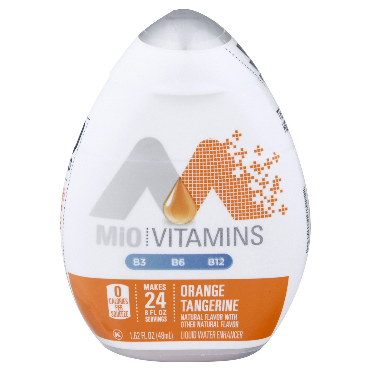 slide 1 of 8, MiO Vitamins Orange Tangerine Naturally Flavored Liquid Water Enhancer - 1.62 fl oz, 1.62 fl oz