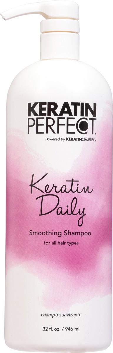 slide 8 of 9, Keratin Perfect Keratin Daily Smoothing Shampoo 32 fl oz, 32 fl oz