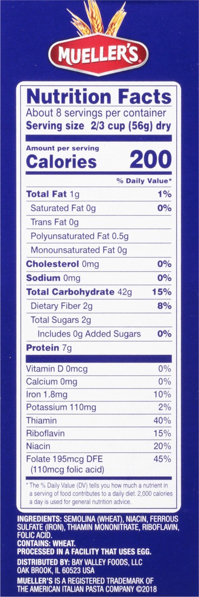 slide 3 of 13, Mueller's Penne 16 oz, 16 oz