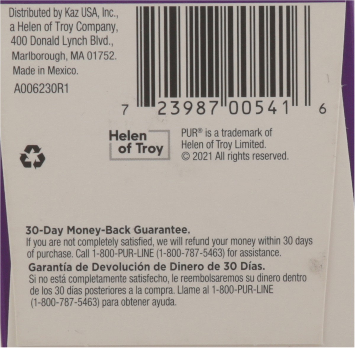 slide 9 of 11, PUR RF-3375 Faucet Filter 1 ea, 1 ct