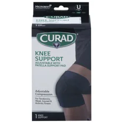 Curad Adjustable Compression Knee Support 1 ea