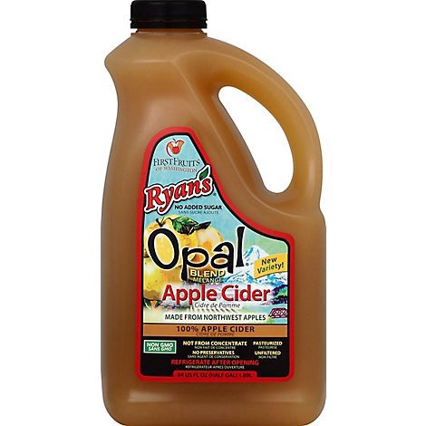 slide 1 of 1, Ryan's Ryans Cider 100% Apple Opal Blend - 64 Fl. Oz., 64 fl oz