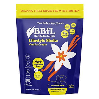 slide 1 of 1, BBfL Lifestyle Vanilla Cream Shake 0.88 lb, 0.88 lb
