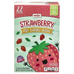 Meijer Strawberry Fruit Snacks