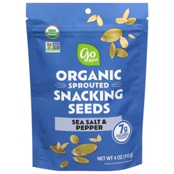 Go Raw Organic Sprouted Sea Salt & Pepper Snacking Seeds 4 oz