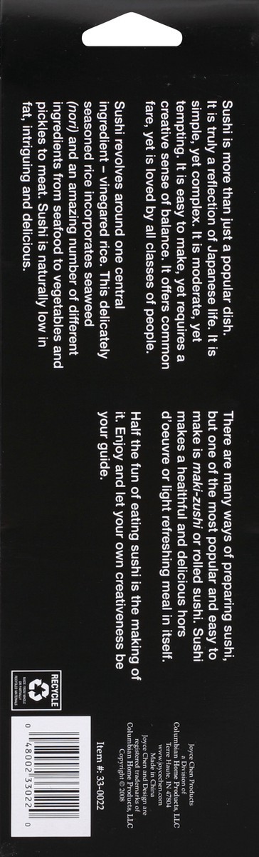 slide 4 of 5, Joyce Chen Sushi Kit 1 ea, 1 ct