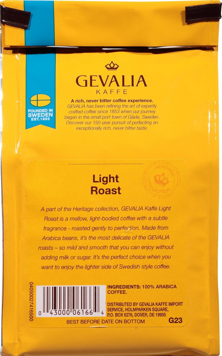 slide 4 of 7, Gevalia Light Roast Ground Coffee - 8 oz, 8 oz