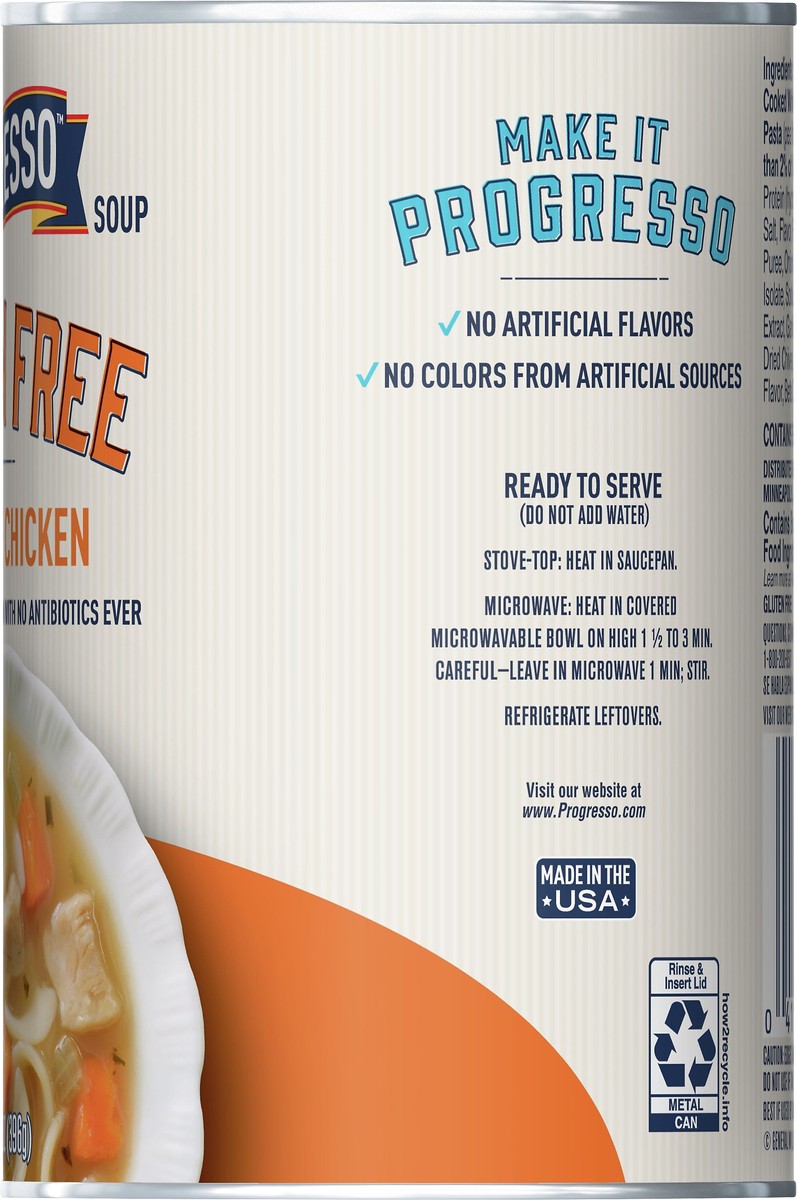 slide 3 of 9, Progresso Gluten Free Homestyle Chicken Soup, 14 oz., 14 oz