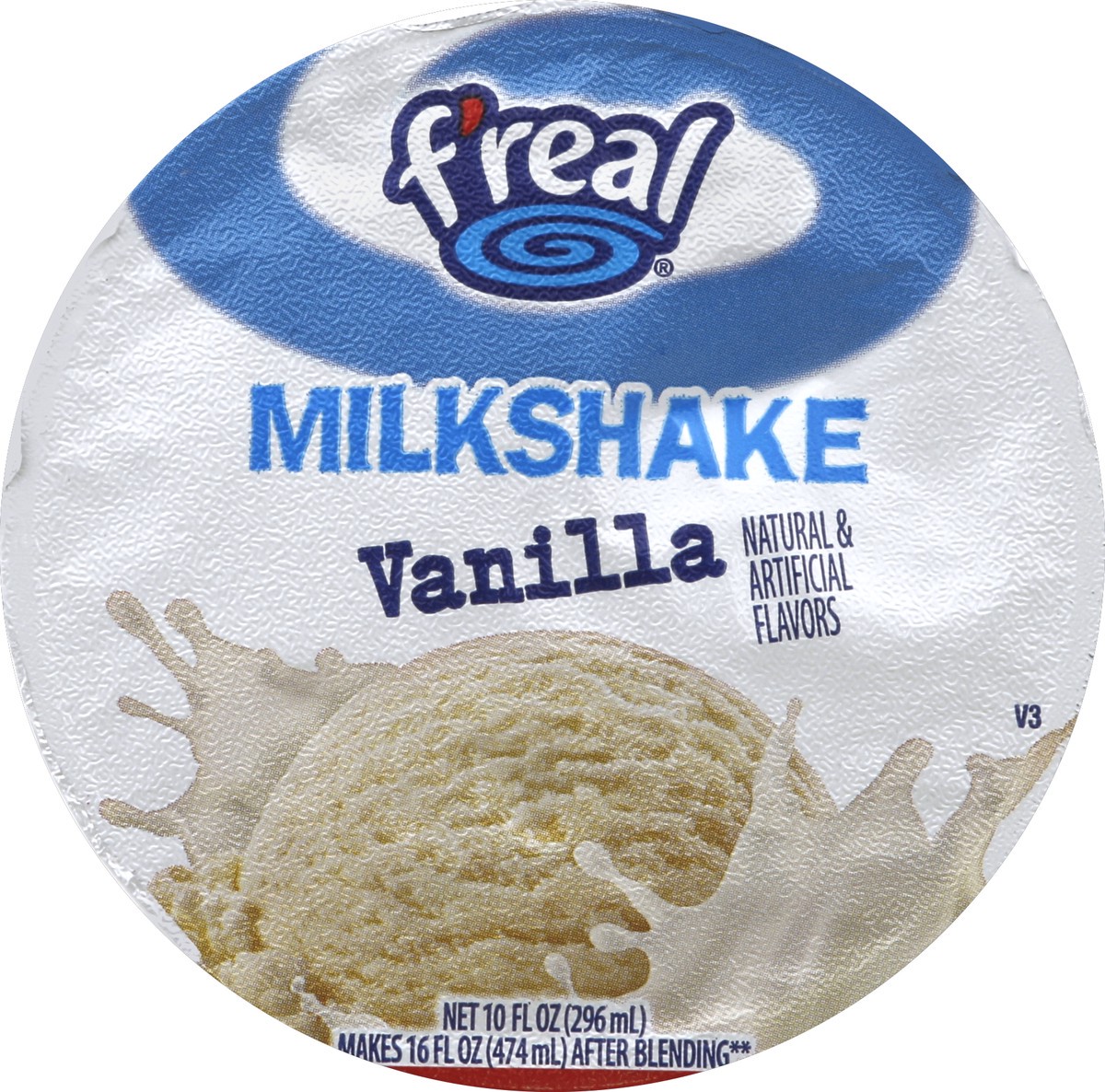 slide 2 of 3, FReal Milkshake 10 oz, 10 oz