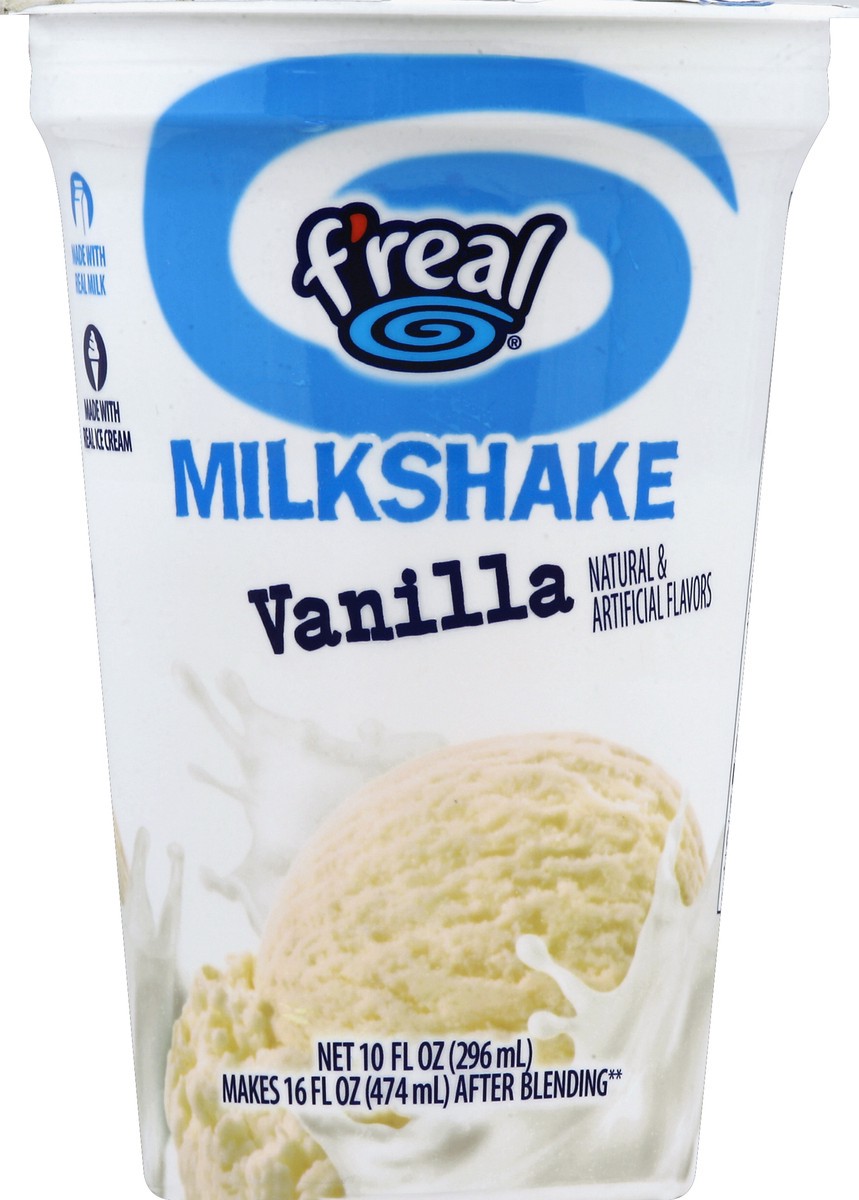 slide 3 of 3, FReal Milkshake 10 oz, 10 oz