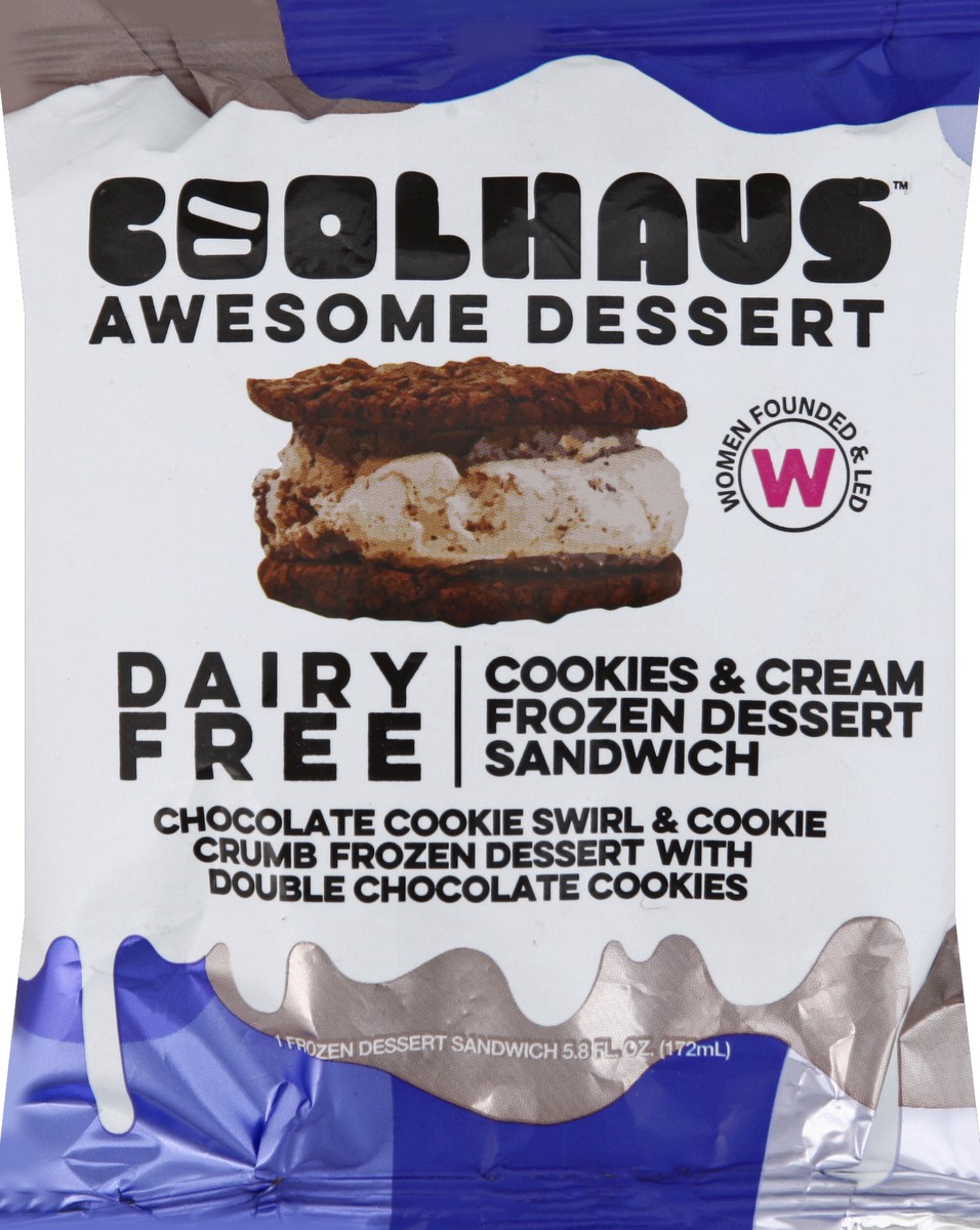 slide 6 of 7, Coolhaus Frozen Dessert Sandwich 1 ea, 1 ct