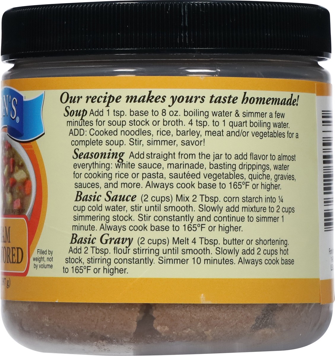 slide 2 of 13, L.B. Jamison's Ham Flavored Soup Base 14 oz, 14 oz