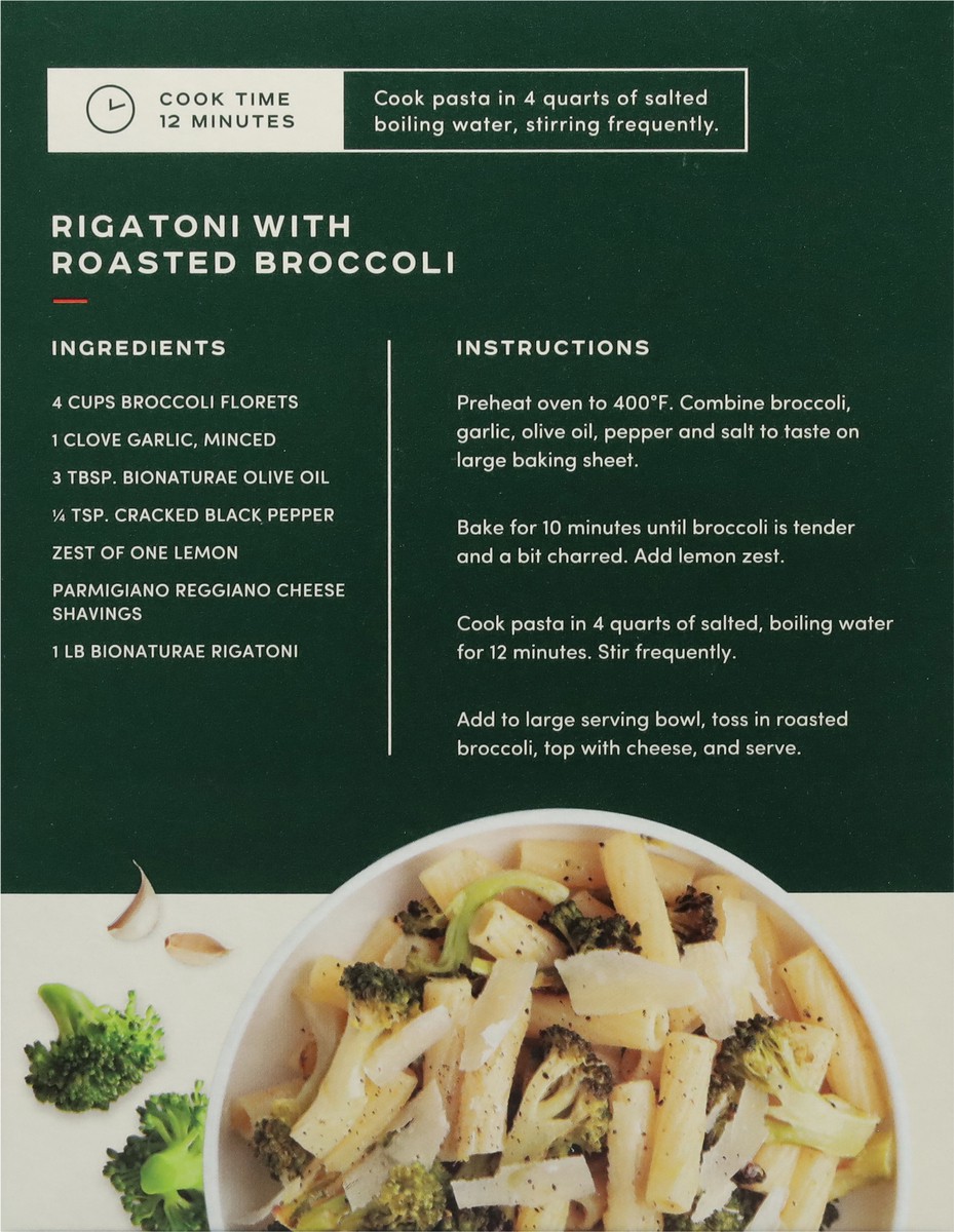 slide 4 of 9, Bionaturae Organic Rigatoni, 16 oz