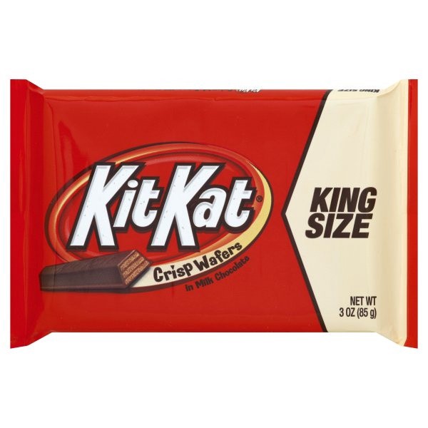slide 1 of 1, Kit Kat King Size Wafer Bar, 3 oz