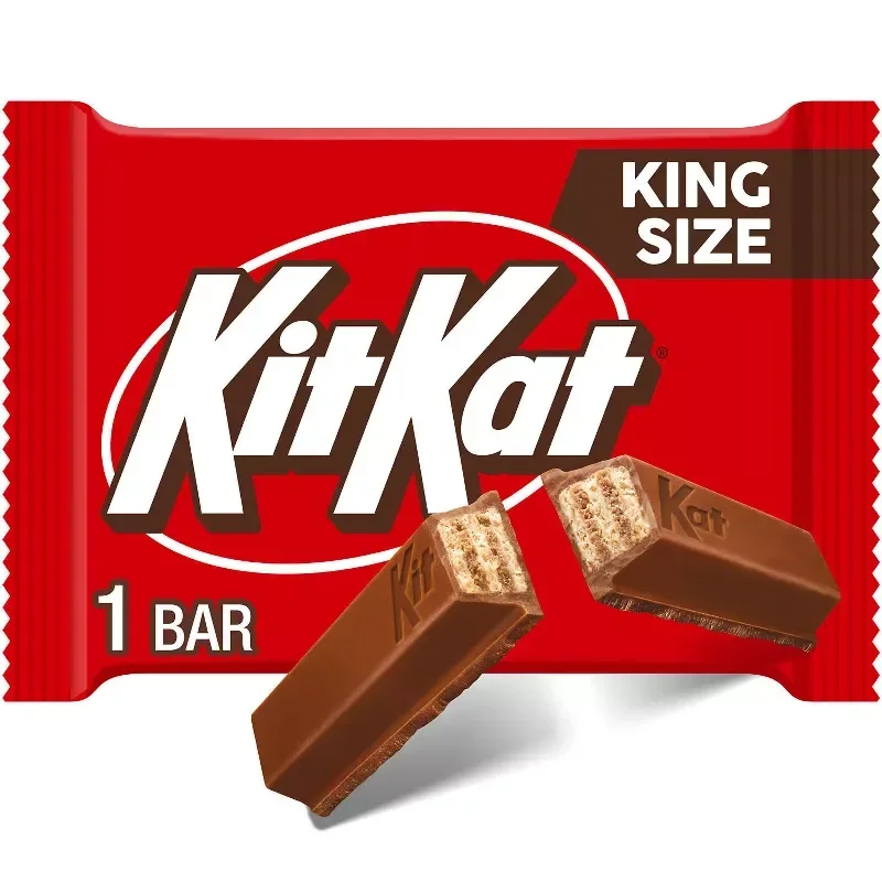 slide 1 of 6, KIT KAT King Size Wafer Bar 3 oz, 1 ct