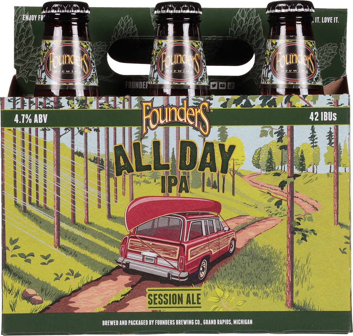 slide 5 of 9, Founders Brewing Co. Brewing Co. All Day Ipa, 6 ct; 12 fl oz