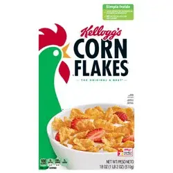 Kellogg's Corn Flakes Original Cold Breakfast Cereal Family Size