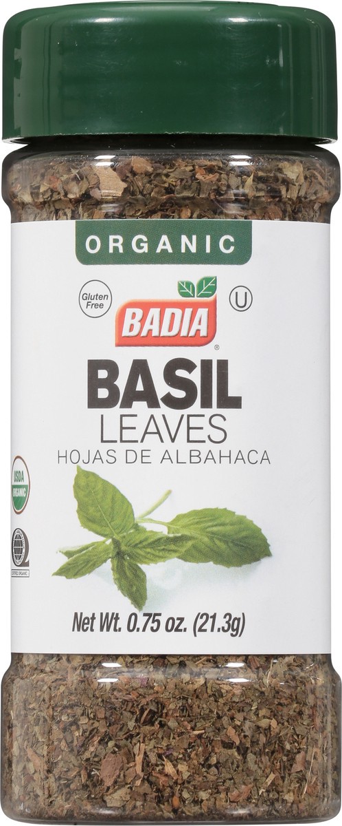 slide 4 of 12, Badia Organic Basil Leaves 0.75 oz, 0.75 oz