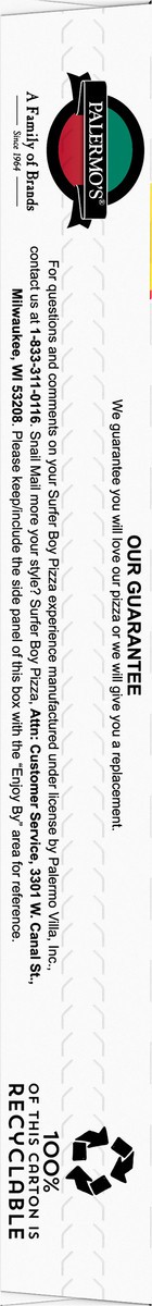 slide 6 of 14, Surfer Boy Pizza Hand-Tossed Style Crust Radical Pepperoni Pizza 23 oz, 1 ct