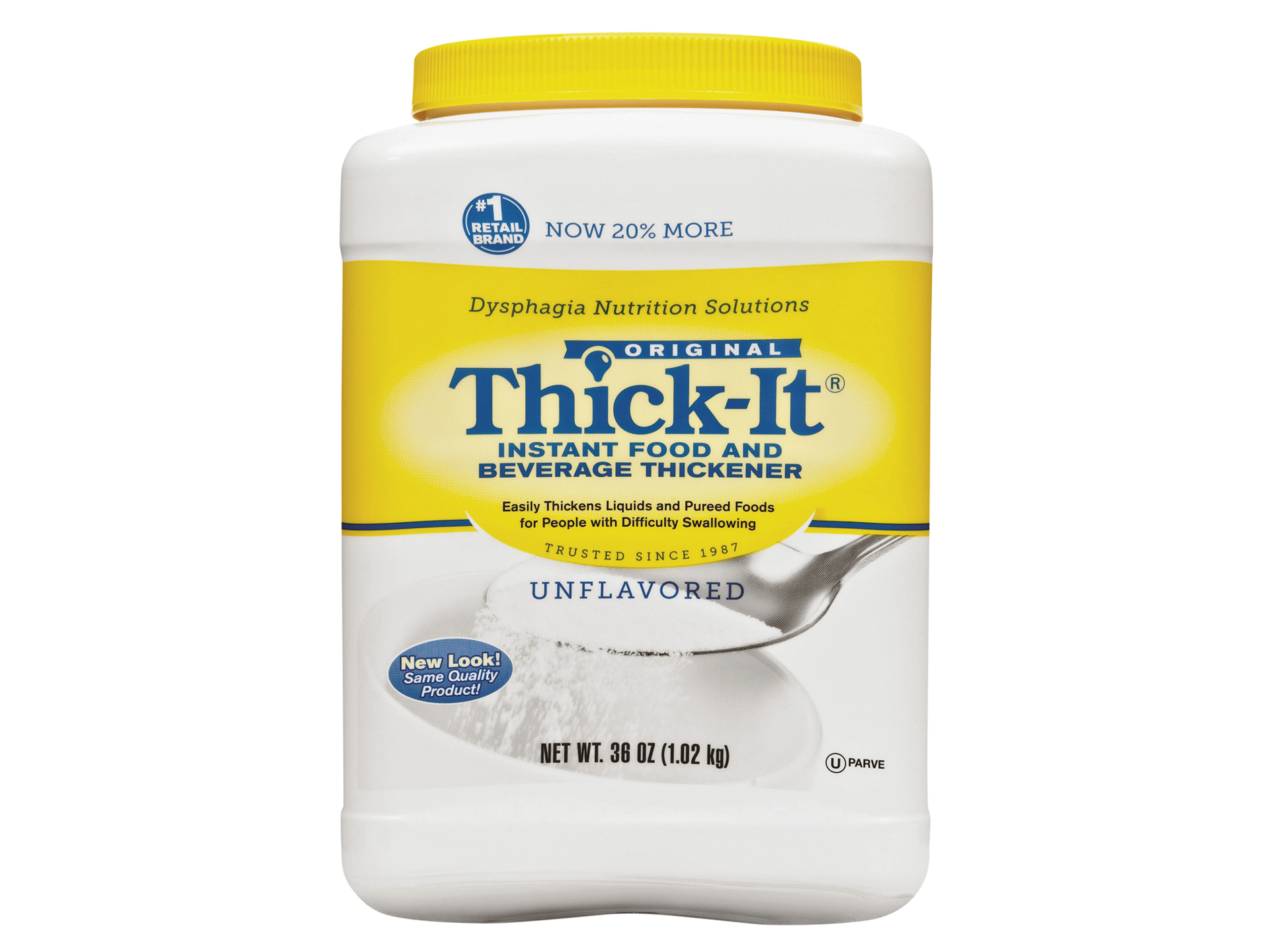 slide 1 of 1, Thick-It Food and Beverage Thickener 36 oz, 36 oz