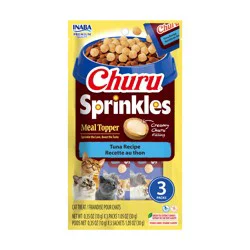 Inaba Churu Sprinkles Meal Topper Cat Treat - Tuna, 3 ct