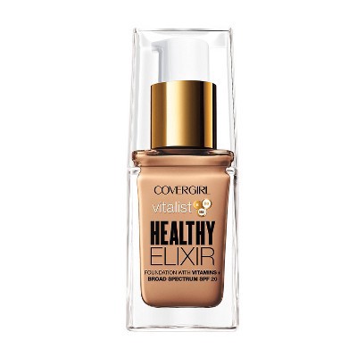 slide 1 of 6, Covergirl Vitalist Healthy Elixir Foundation - 742 Medium Beige, 1 oz