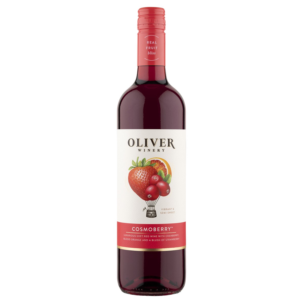 slide 3 of 6, Oliver Winery Cosmoberry Wine 750mL, 750 ml