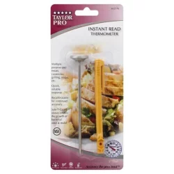 Taylor Pro Instant Read Black Thermometer