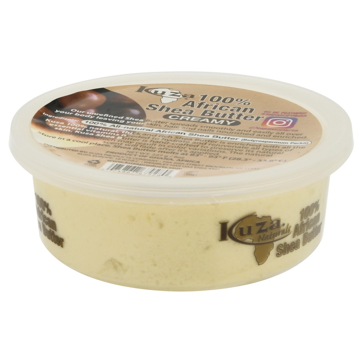 slide 10 of 12, Kuza Naturals 100% African Creamy Shea Butter 8 oz, 8 oz