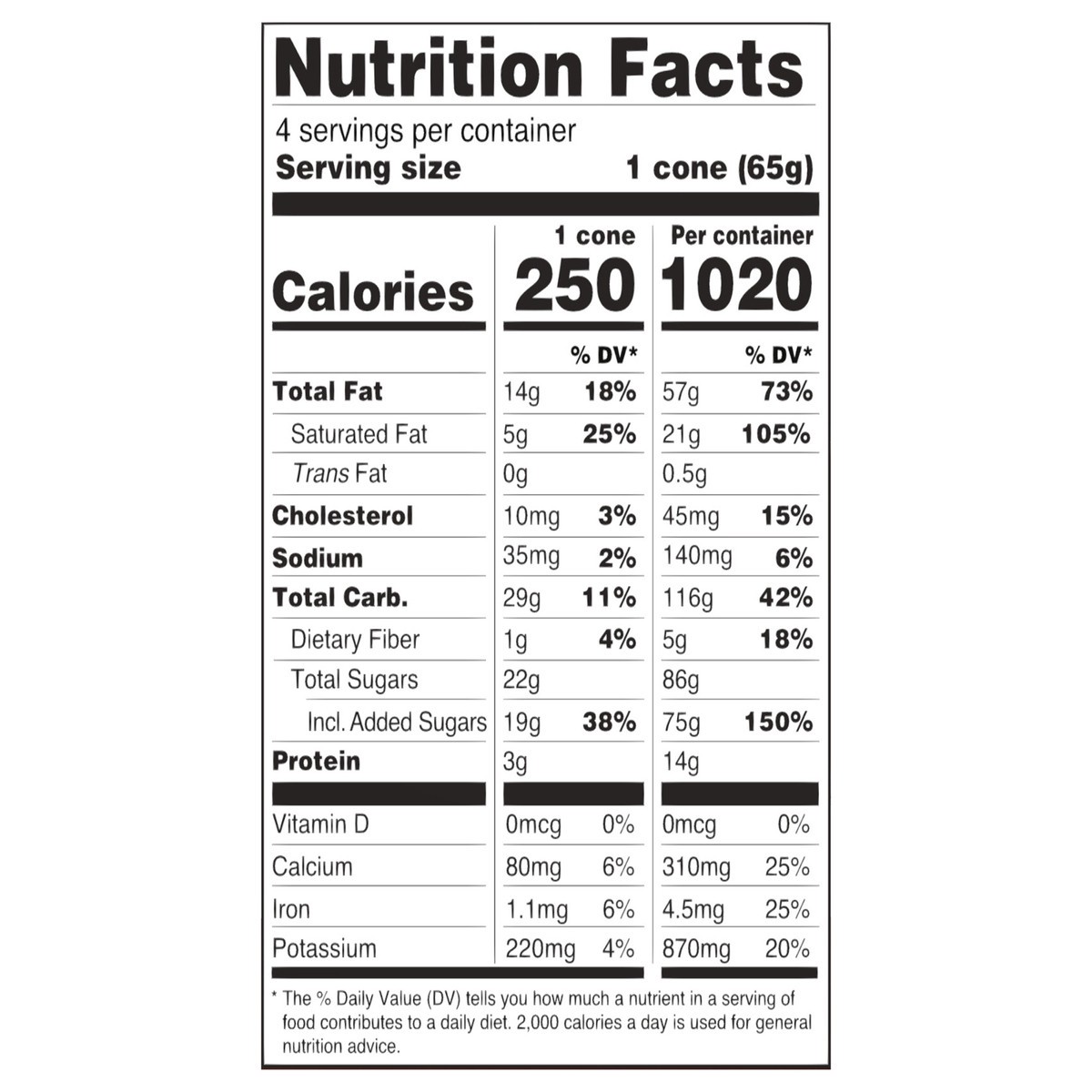 slide 13 of 15, Nutella Ice Cream Cones, 3.04 oz