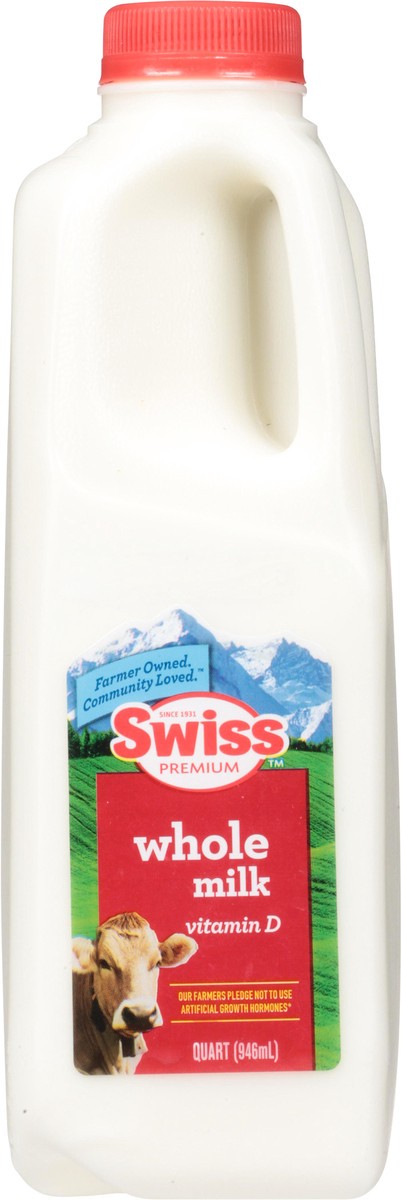 slide 12 of 14, Swiss Premium Whole Milk 1 Qt, 1 qt