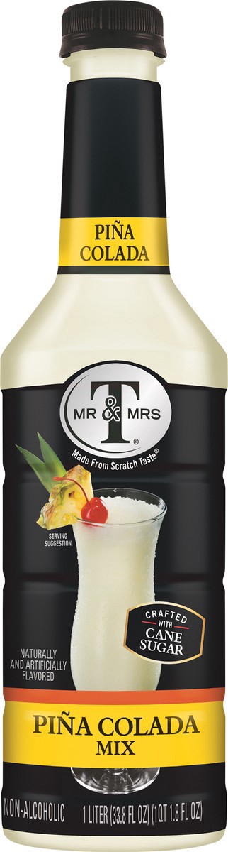 slide 7 of 7, Mr & Mrs T Pina Colada Mix- 33.8 fl oz, 1 liter