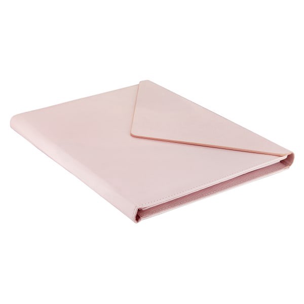 slide 3 of 3, Eccolo Envelope PU Padfolio, 9"" x 12-1/2"", Pink, 1 ct