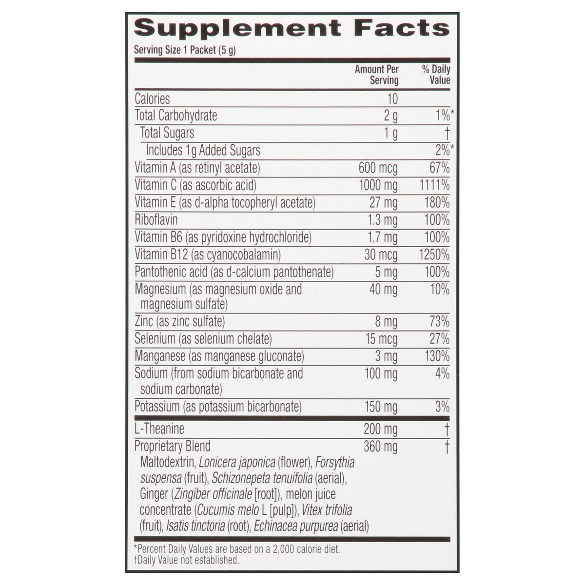 slide 6 of 11, Airborne Zesty Orange Immune Support + Everyday Stress Away Powder Packets 16- 0.18 oz Packets, 16 ct