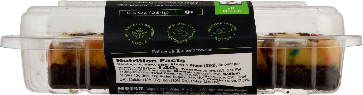 slide 10 of 11, Killer Brownie Chocolate Fudge Brownie with a Vanilla Blonde Top 8 ea, 8 ct